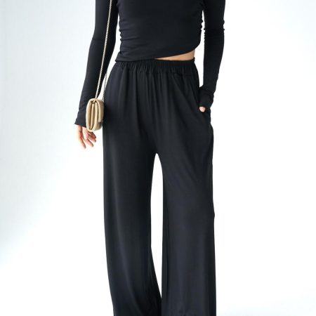 Kadın Buz-Pantolon Yumuşak Dokulu Viskon-Modal Takım